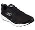 GO RUN PURE 2 - AXIS, BLACK/WHITE Footwear Right View