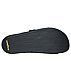 ARCH FIT PRO SANDAL, BLACK Footwear Bottom View