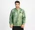 OASIS SMOKE BOMBER JACKET, LIGHT GREY/GREEN