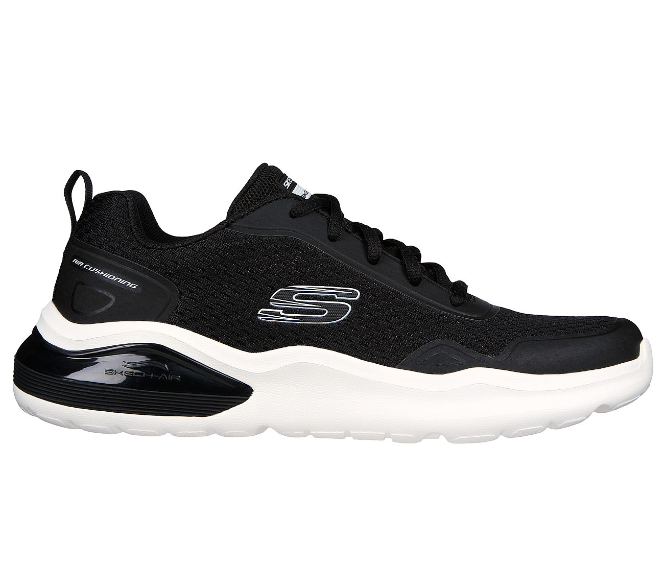 AIR CUSHIONING - CITRO, BLACK/WHITE Footwear Lateral View