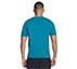 PAST TIME T-SHIRT, NAVY/TEAL Apparels Top View