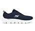 GO WALK FLEX, NAVY/LAVENDER Footwear Lateral View