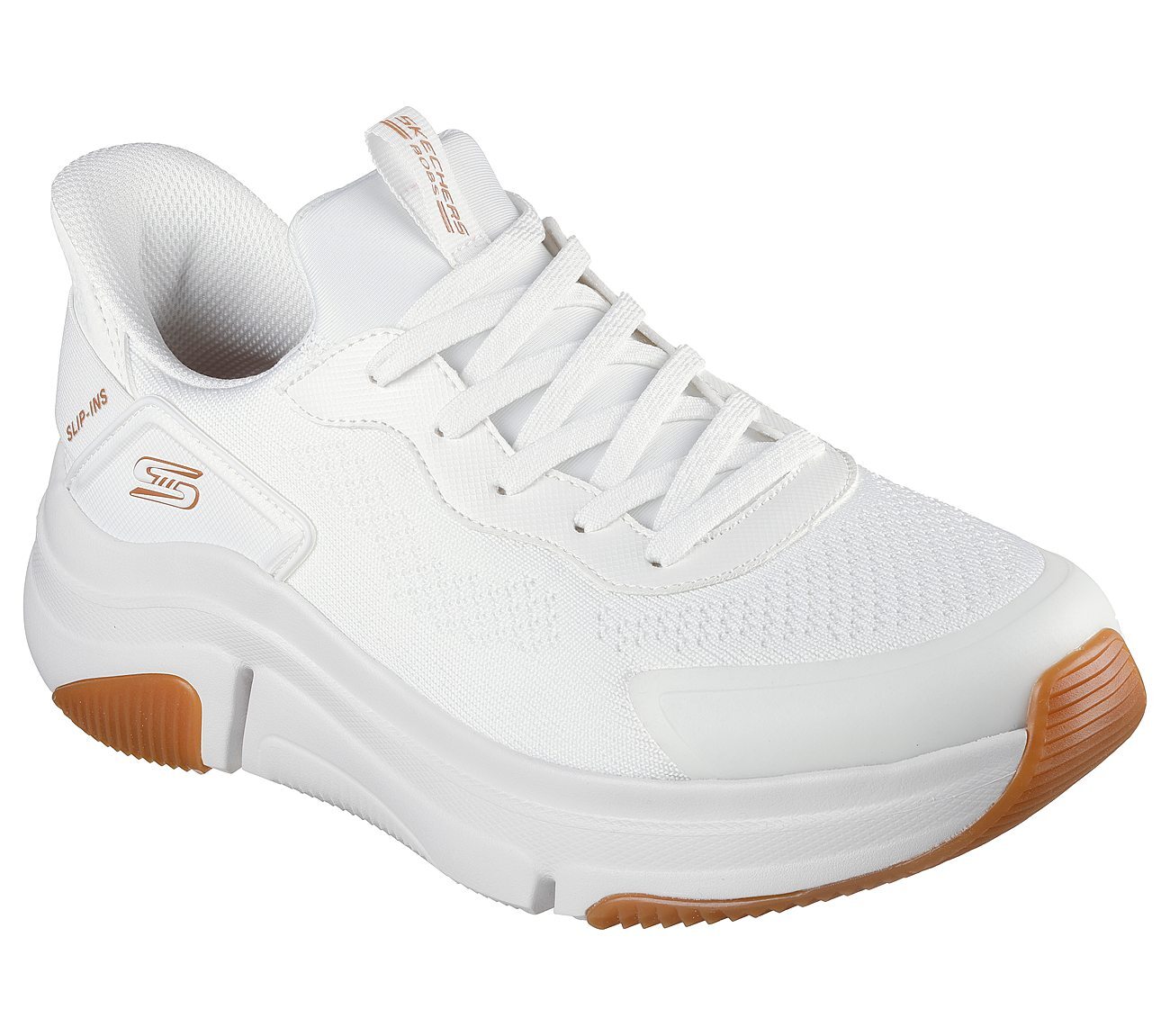 BOBS SPARROW FLEX-STEADY EDGE, WWWHITE Footwear Right View
