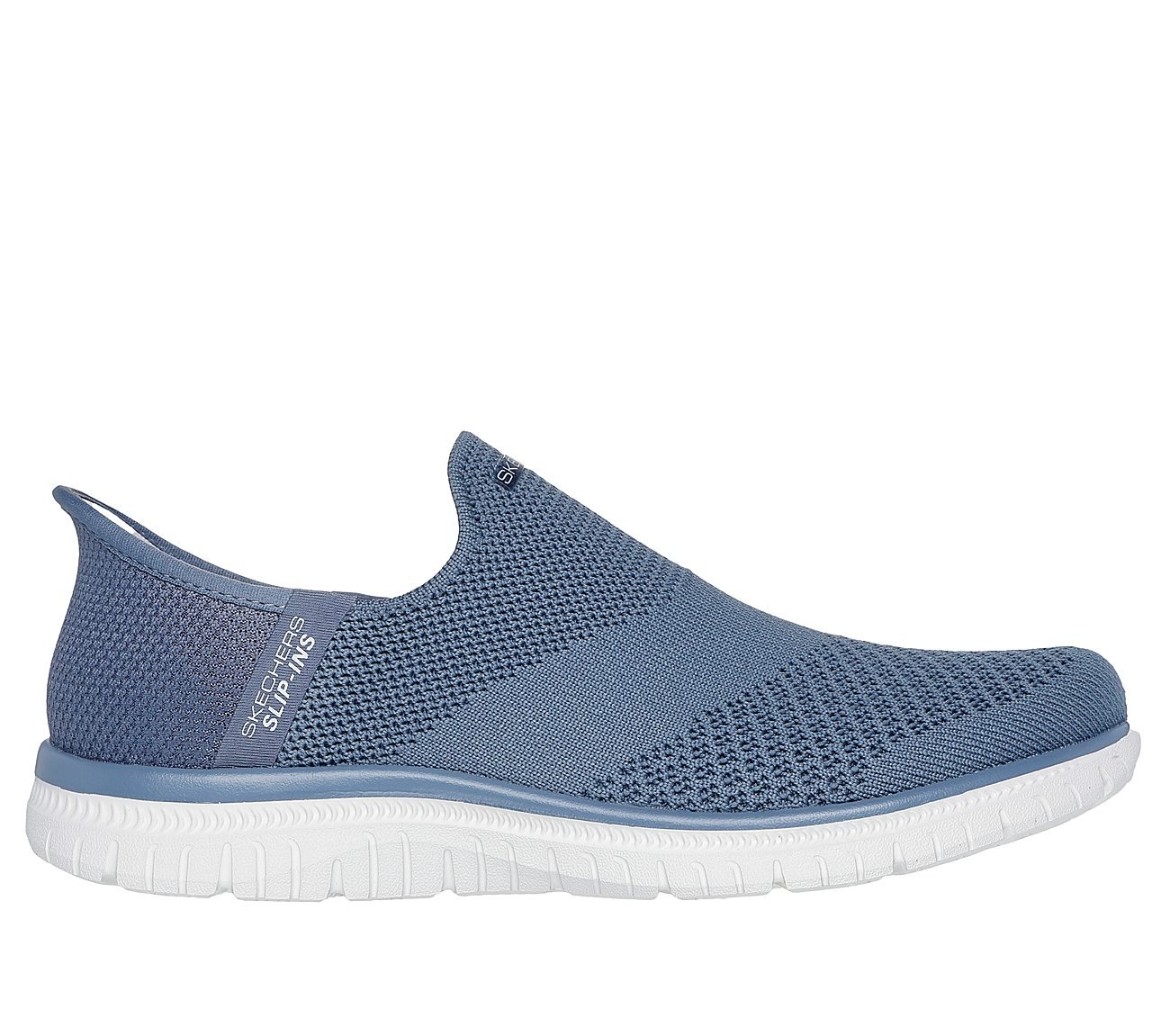 SKECHERS SLIP-INS: VIRTUE - SLEEK, SLATE Footwear Lateral View