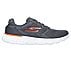 GO RUN 400, CHARCOAL/ORANGE Footwear Right View
