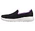 GO WALK JOY-TRULY INSPIRED, BLACK/LAVENDER Footwear Left View