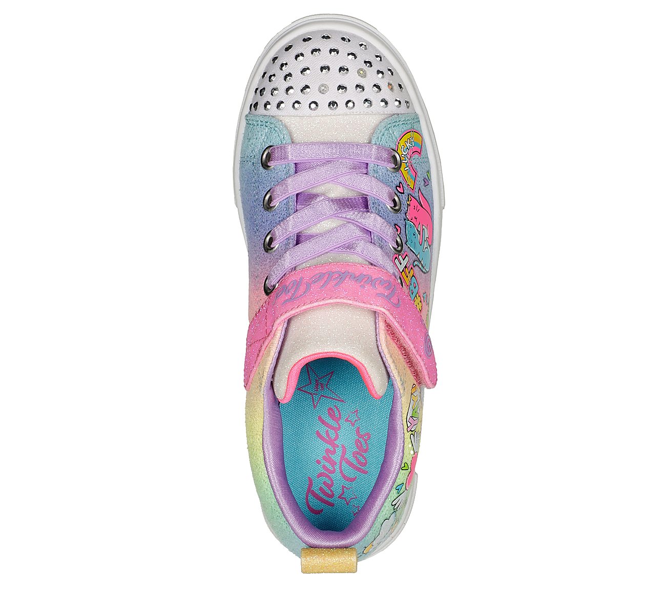 TWINKLE SPARKS - BFF MAGIC, MULTI Footwear Top View