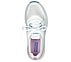 GO RUN PULSE - ROADIE, WHITE/MULTI Footwear Top View