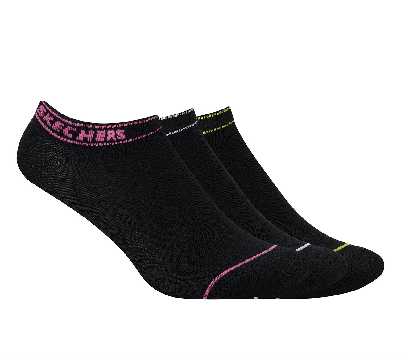 3PK WOMENS NON TERRY LOW CUT, BLACK