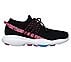 GO WALK REVOLUTION ULTRA-CAPI, BLACK/HOT PINK Footwear Right View