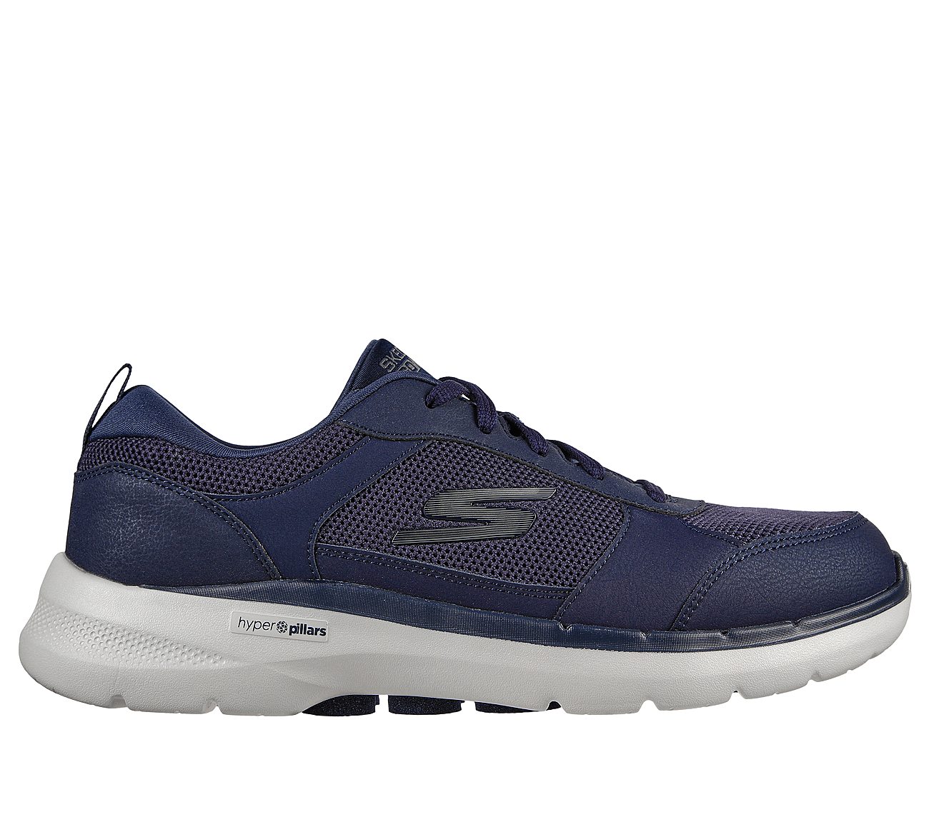 GO WALK 6 - COMPETE, NNNAVY Footwear Lateral View