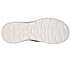 GO WALK FLEX - OCEAN WIND, PLUM Footwear Bottom View