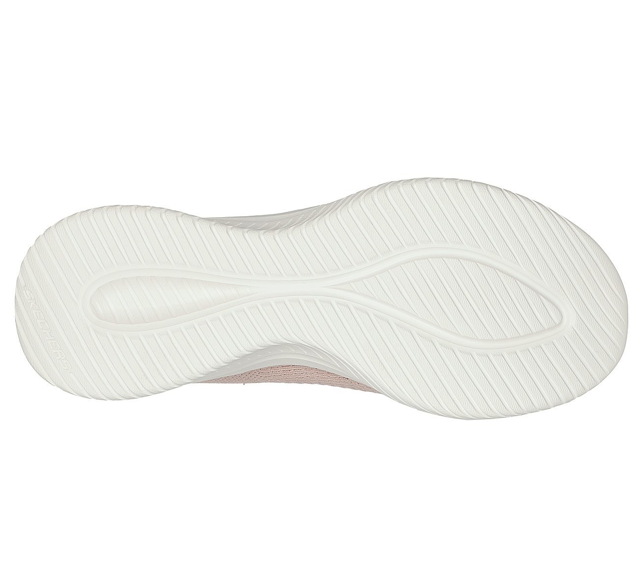 ULTRA FLEX 3.0-COZY STREAK, ROSE Footwear Bottom View