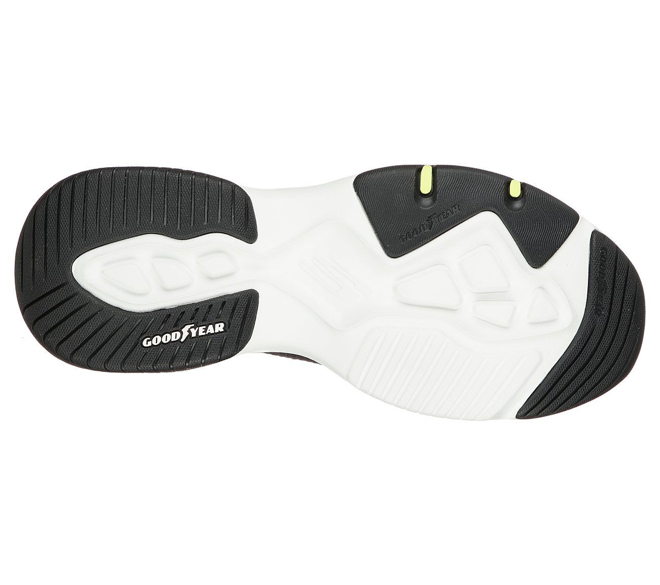 D'LITES 4.0-PERFECT FLOW, BLACK/WHITE Footwear Bottom View