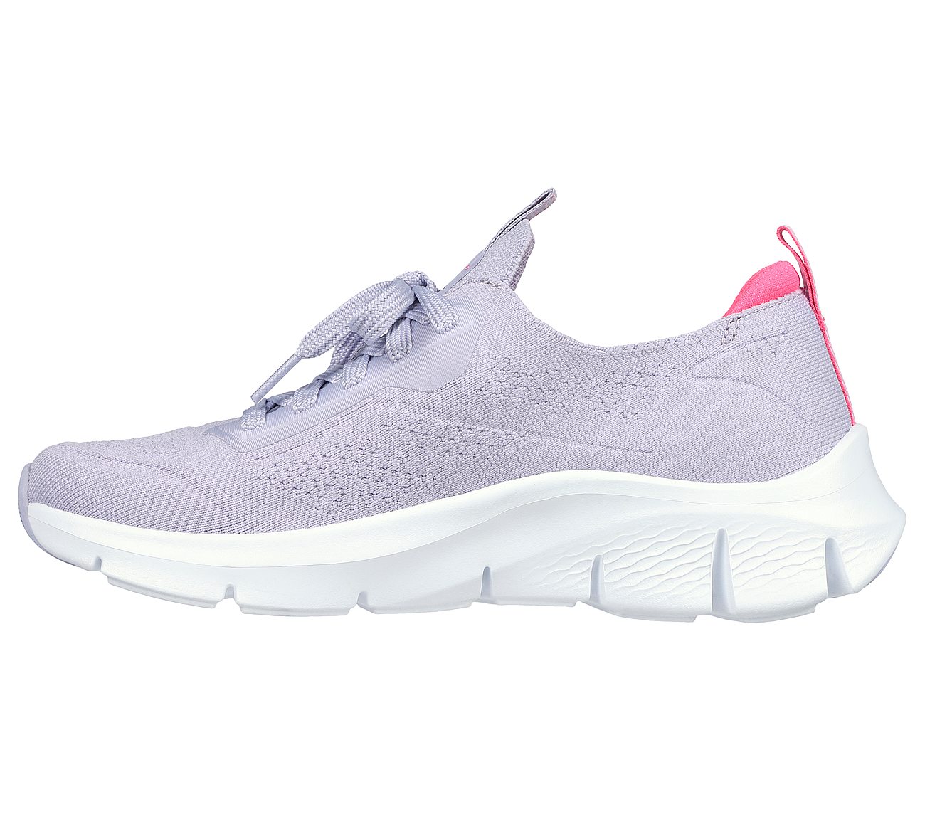 FLEX COMFORT, LAVENDER/NEON PINK Footwear Left View