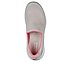 GO WALK JOY-CENTERPIECE, OFF WHITE/PINK Footwear Top View