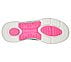 GO WALK ARCH FIT-LUNAR VIEWS, BLACK/HOT PINK Footwear Bottom View