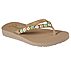 MEDITATION-DAISY DELIGHT, DARK NATURAL Footwear Lateral View