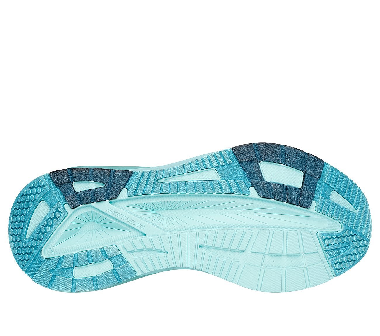OCTUS - OVEK, WHITE/AQUA Footwear Bottom View