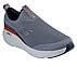 GO RUN ELEVATE - UPLIFT, GRAY/RED Footwear Right View