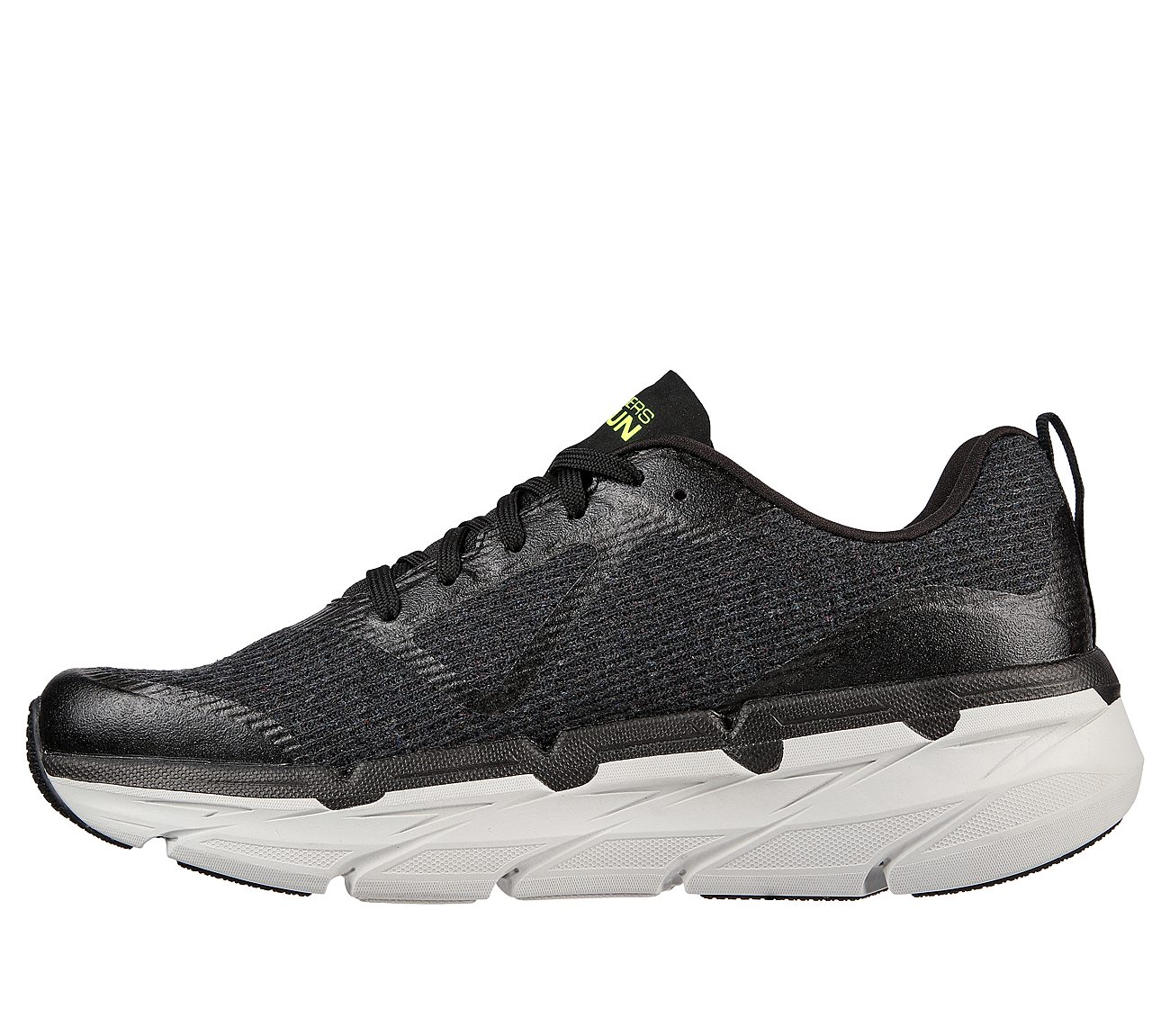 MAX CUSHIONING PREMIER - YOUR, BLACK/LIME Footwear Left View