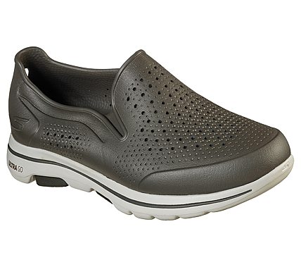 GO WALK 5 - EASY GOING, OOLIVE Footwear Lateral View