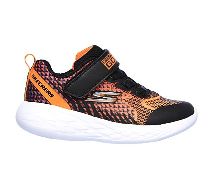 GO RUN 600 - BAXTUX, BLACK/ORANGE Footwear Right View