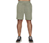 GOKNIT PIQUE 9IN SHORT, LIGHT GREY/GREEN Apparels Lateral View