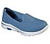 GO WALK 5 - BLESSED, BLUE Footwear Lateral View