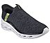 SKECHERS SLIP-INS: GLIDE-STEP SWIFT - PROSE, BLACK Footwear Right View