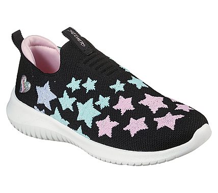 ULTRA FLEX - STARRY DREAMER, BLACK/MULTI Footwear Lateral View