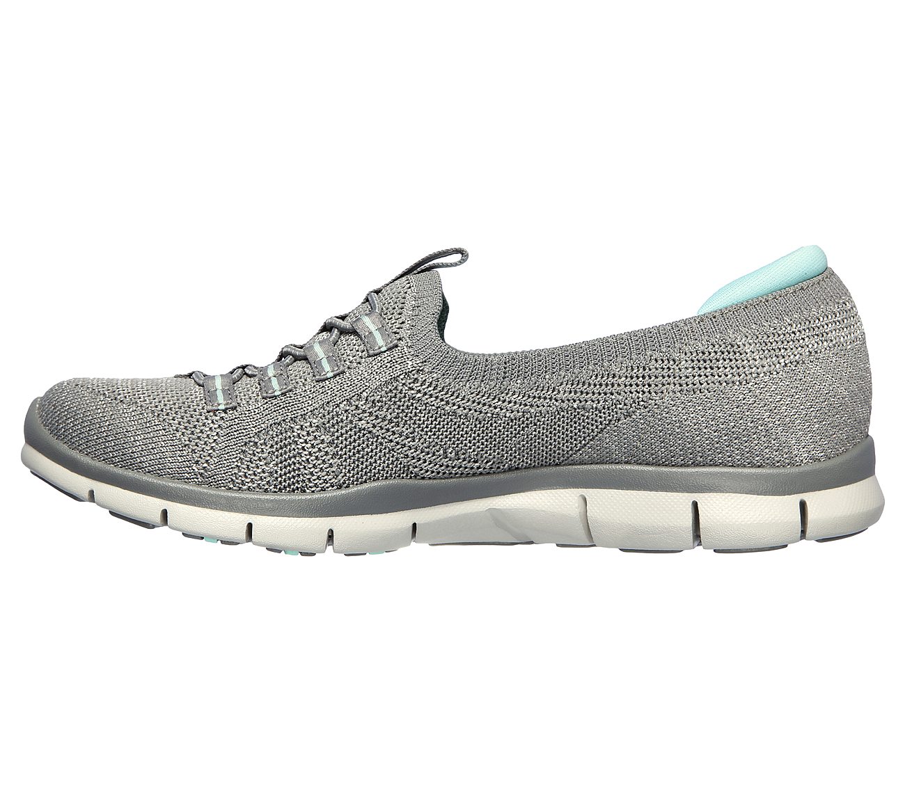 GRATIS - MORE PLAYFUL, GREY/MINT Footwear Left View