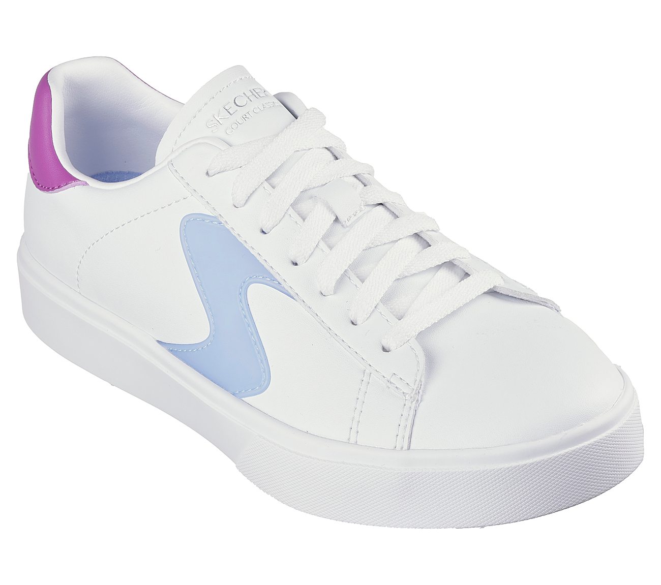 EDEN LX, WHITE/PURPLE Footwear Right View