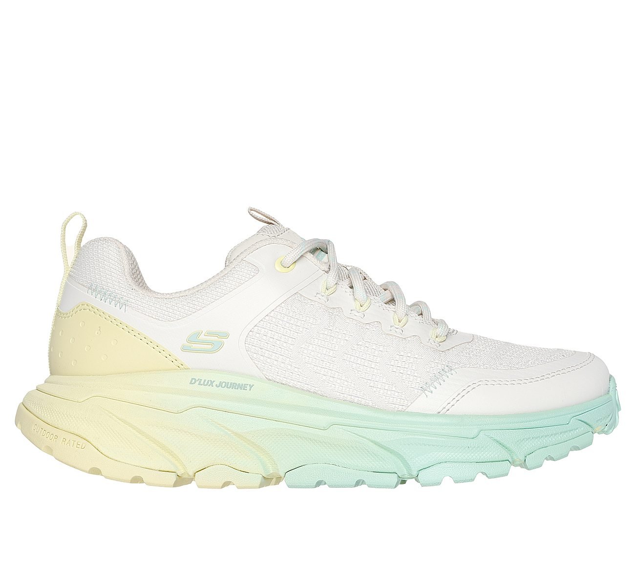 D'LUX JOURNEY, NATURAL/MULTI Footwear Lateral View