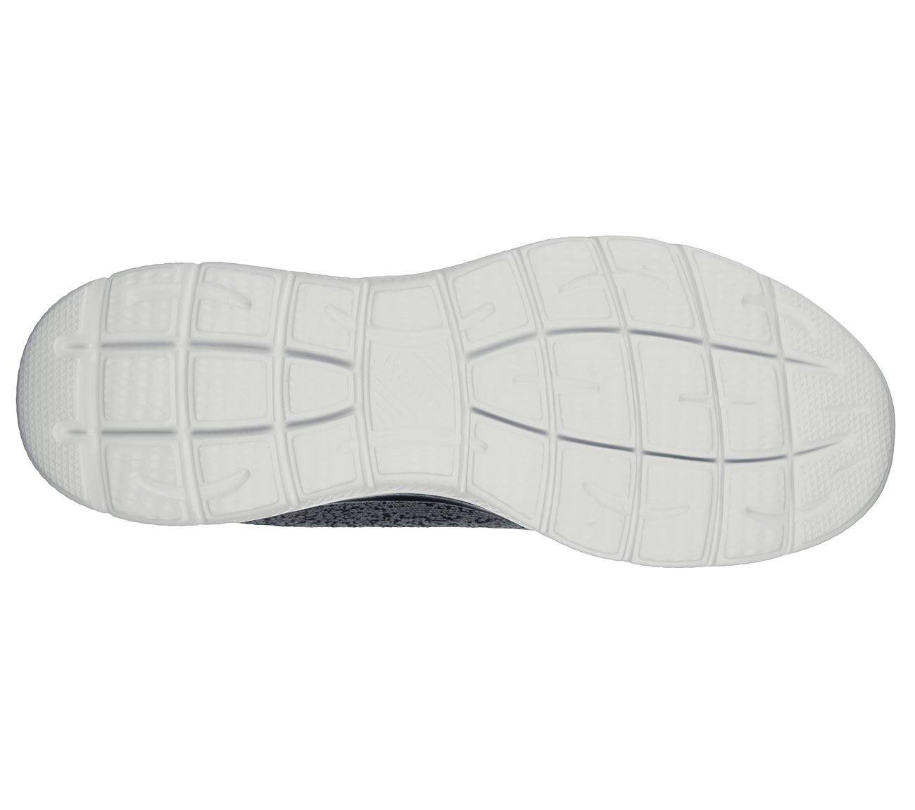 SUMMITS - WARRICK, BLACK/WHITE Footwear Bottom View