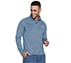 SKECH-KNITS ULTRA GO 1/4 ZIP, LIGHT BLUE/WHITE