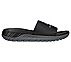 GO RECOVER SANDAL, BLACK/CHARCOAL Footwear Lateral View