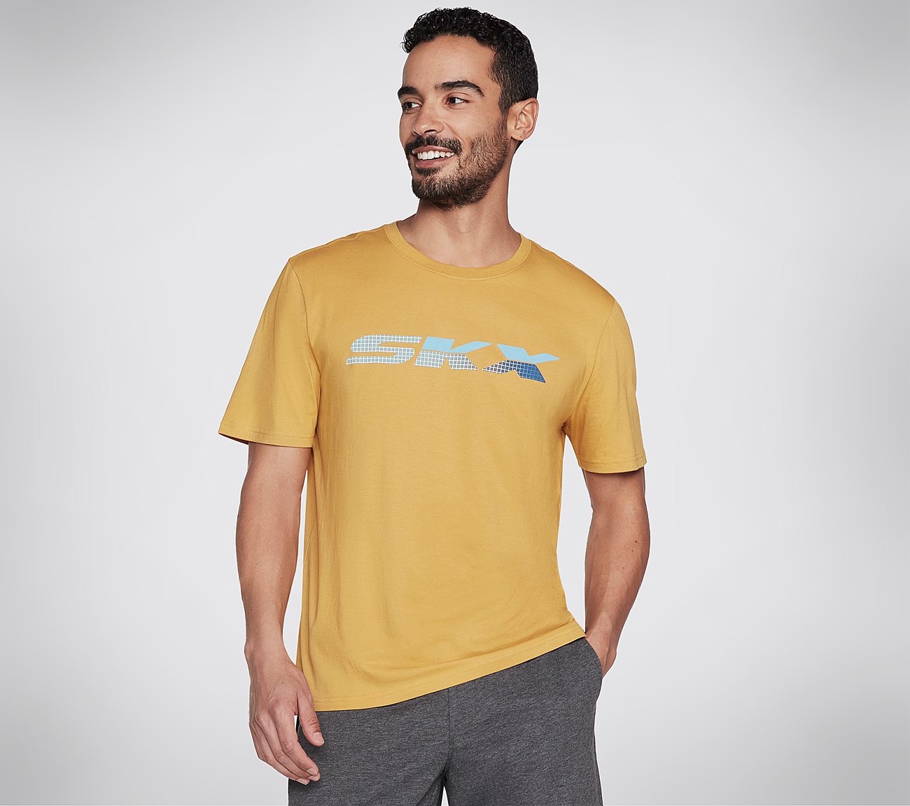 SKX PHANTOM TEE, GOLD Apparel Lateral View