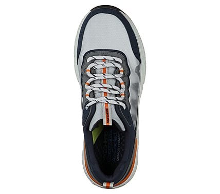 RYEBECK - MANZER, GREY/NAVY Footwear Top View