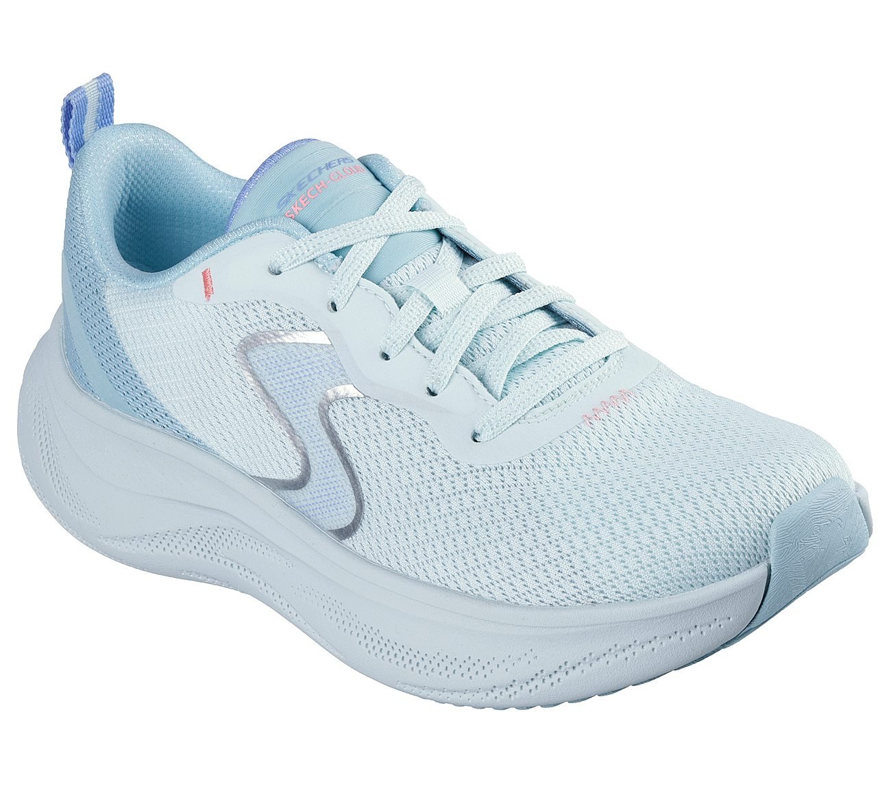 SKECH CLOUD-SMOOTH WAVE, MINT/MULTI