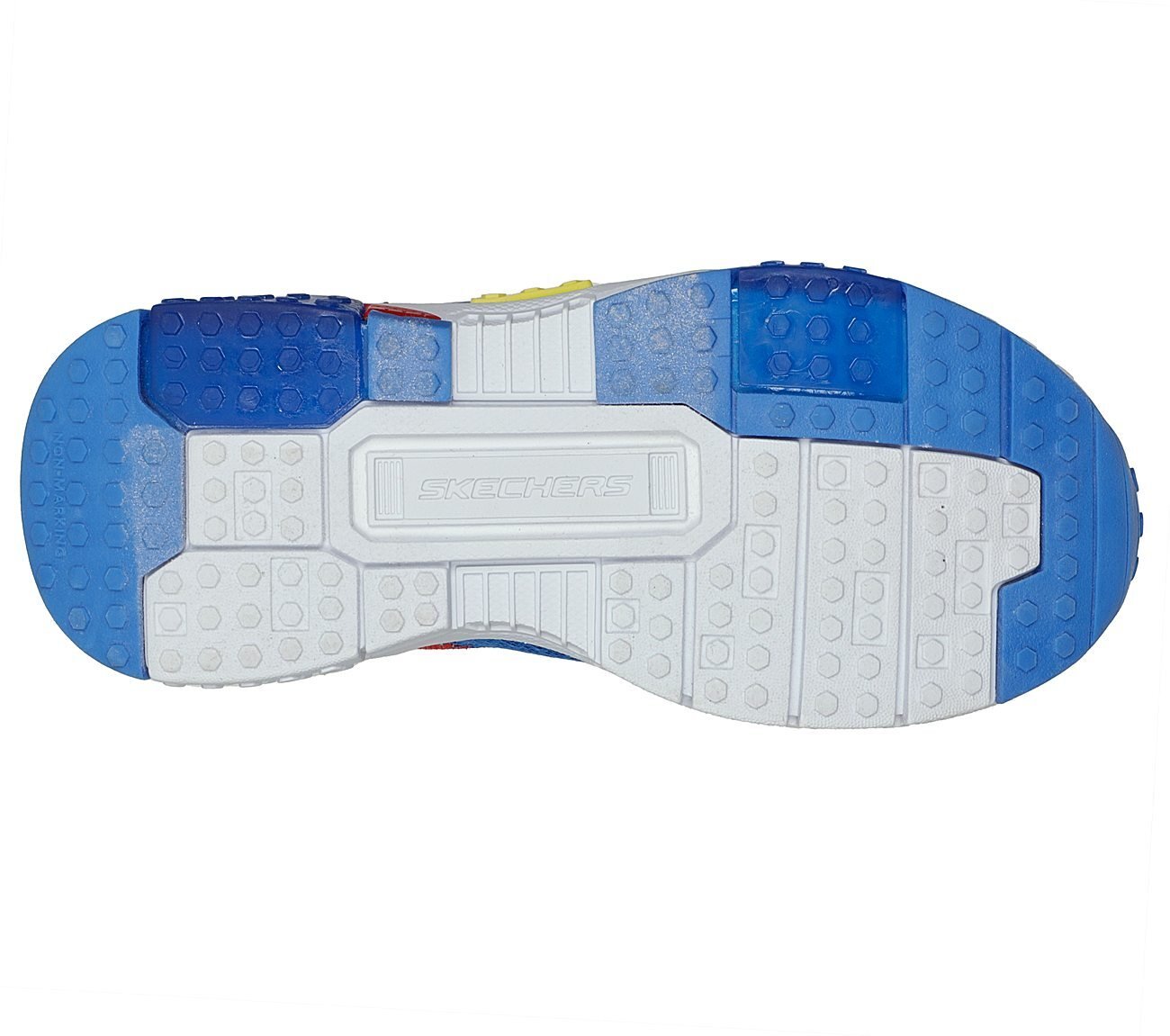 BRICK KICKS 2, BLUE/MULTI Footwear Bottom View