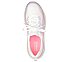 GO WALK HYPER BURST - VALAR, WHITE/MULTI Footwear Top View