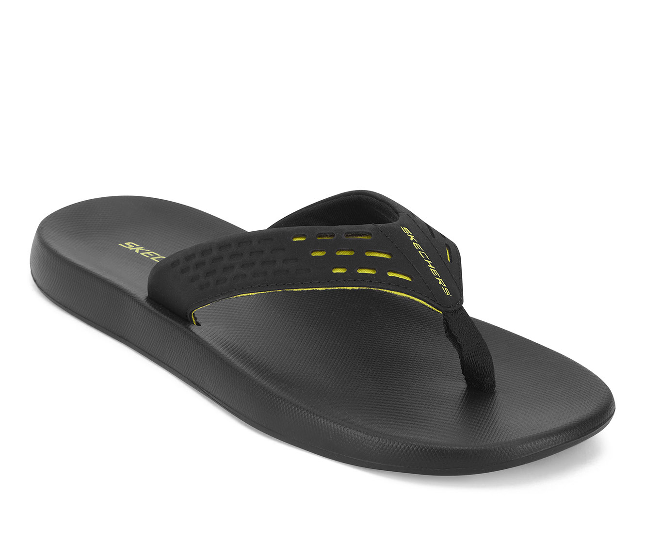 EAFORD-Thong Sandal, BBLACK Footwear Right View