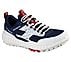 SKECHERS MONSTER - MASHTON, WHITE/NAVY Footwear Right View