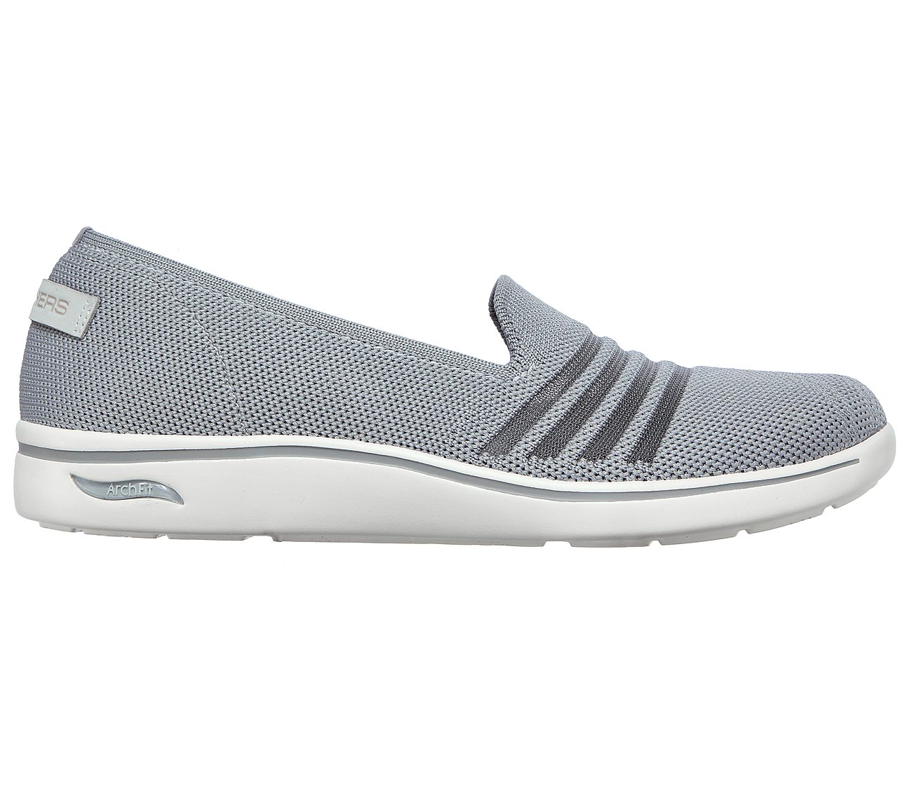 ARCH FIT UPLIFT-CUTTING EDGE, GREY Footwear Lateral View
