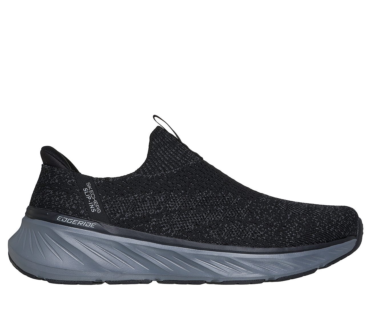EDGERIDE - COMMISSIONER, BLACK/CHARCOAL Footwear Lateral View