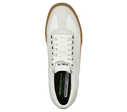 SKECHERS SC - SINFIST, OFF WHITE Footwear Top View