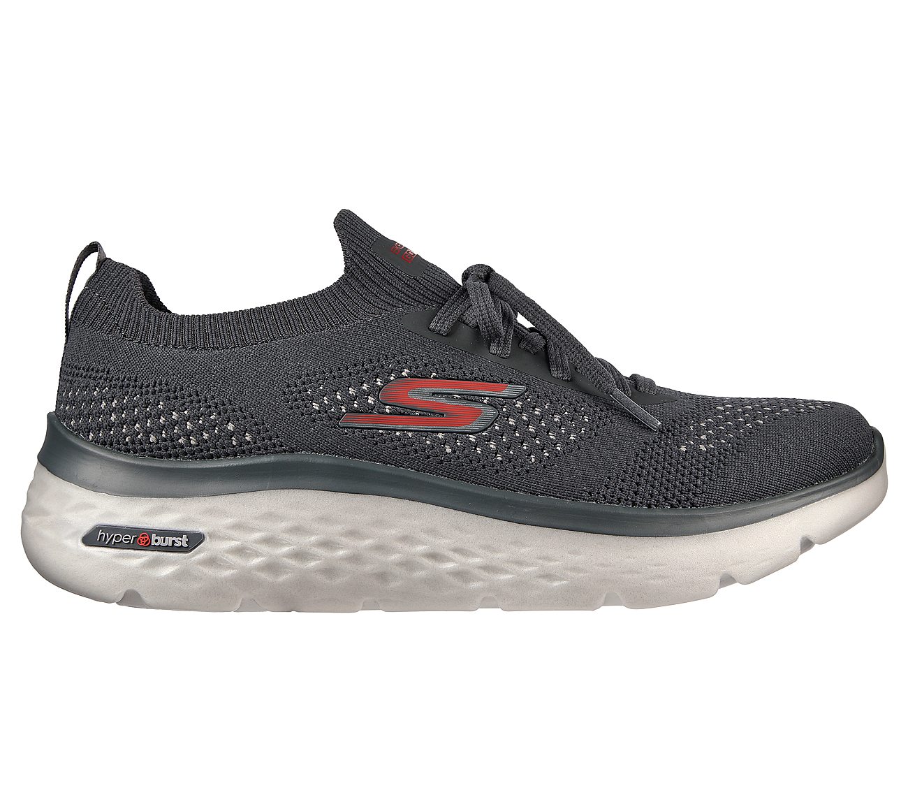 GO WALK HYPER BURST -MARITIME, CCHARCOAL Footwear Lateral View