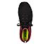 GO RUN 6, BLACK/RED Footwear Top View