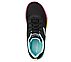 SKECH-AIR DYNAMIGHT-VIVID MOD, BLACK/MULTI Footwear Top View